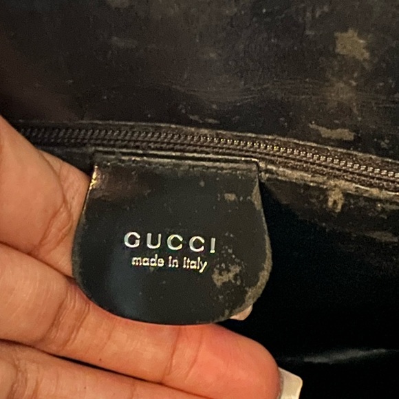 Authentic Gucci Leather Bag - Picture 4 of 13